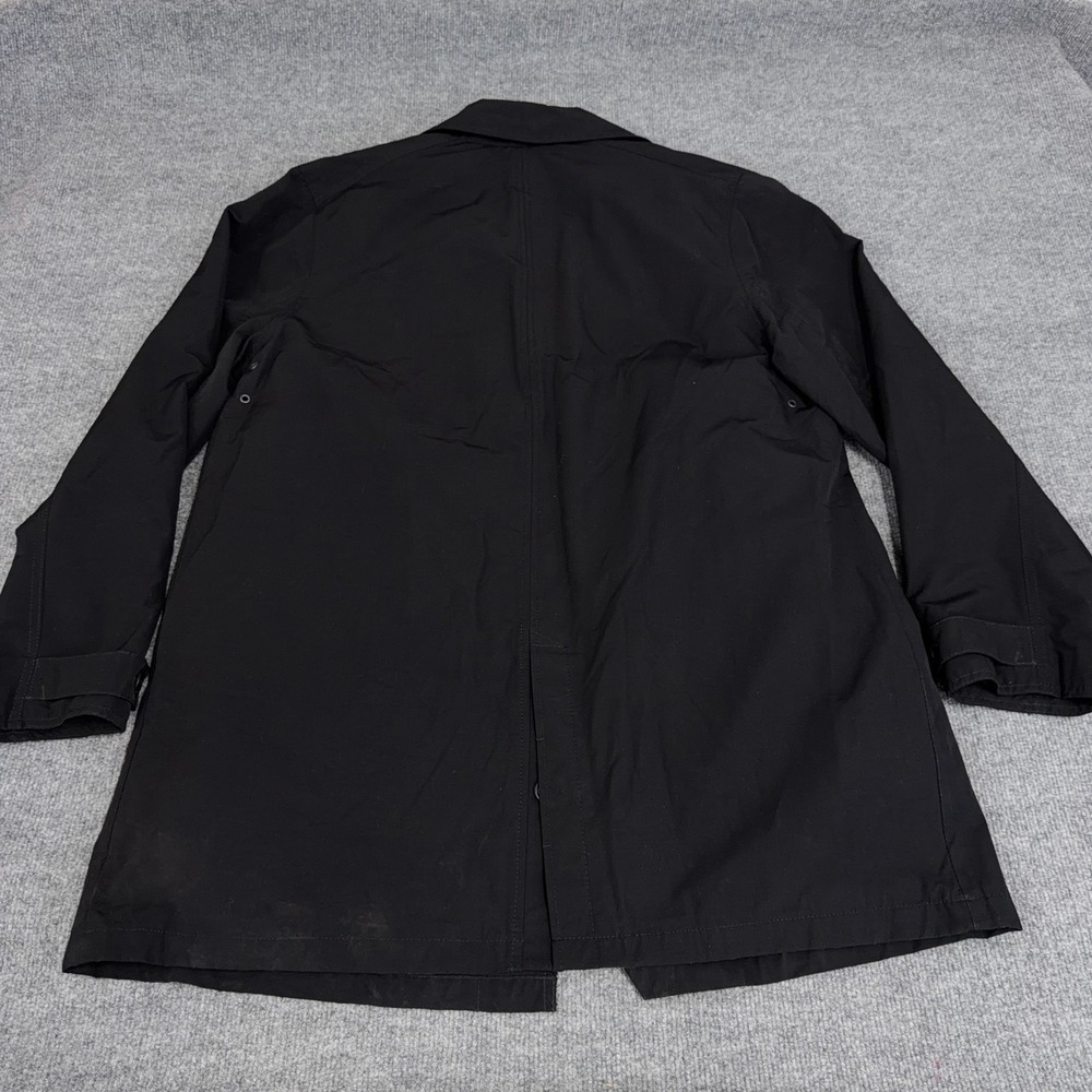 Eddie Bauer Jacket Men Large Overcoat Trench Coat 550 Down Fill Liner Button Up - Picture 8 of 14